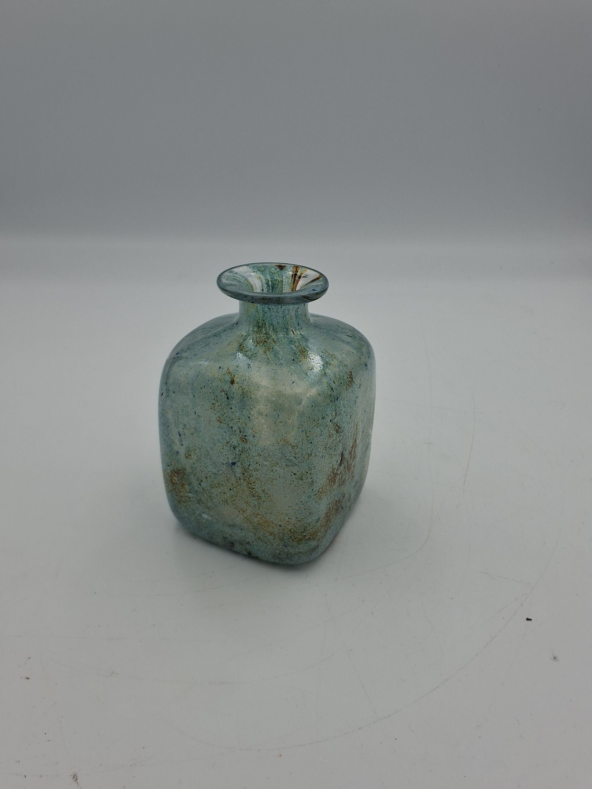 Motzfeldt turkis firkantet vase